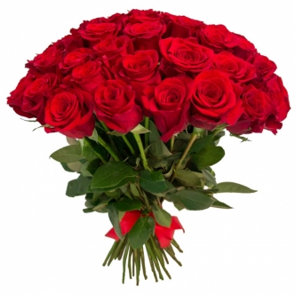 букет из 55 красной розы